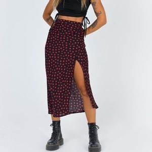 Princess Polly Flower Midi Skirt